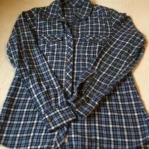 Eddie Bauer flannel shirt XS